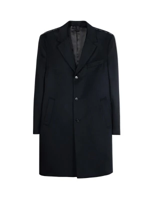Foto van product GOBI Cashmere Tussenjas 'Men’s Cashmere Coat with Notched Lapels' zwart