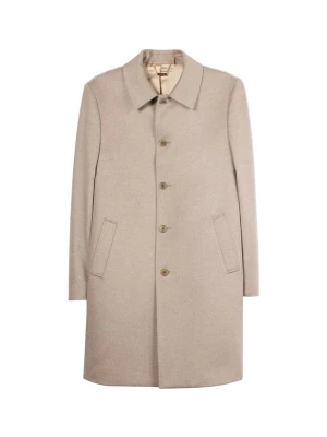 Foto van product GOBI Cashmere Tussenjas 'Men’s Single-Breasted Cashmere Coat' taupe