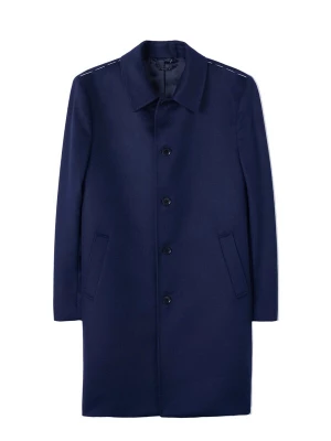 Foto van product GOBI Cashmere Tussenjas 'Men’ Single-Breasted Cashmere Coat' navy