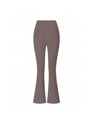 Foto van product GOD SAVE QUEENS Leggings 'Second Skin Studio High-Waisted Bootcut Legging' bruin