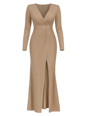 Foto van product GODDIVA Avondjurk beige