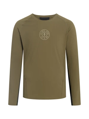 Foto van product GOLD´S GYM APPAREL Functioneel shirt 'GREG' olijfgroen / zwart GOLD'S GYM APPAREL