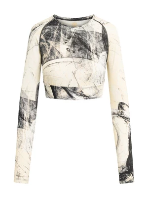Foto van product GOLD´S GYM APPAREL Functioneel shirt 'Helen' beige / taupe / zwart GOLD'S GYM APPAREL