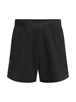 Foto van product GOLD´S GYM APPAREL Sportbroek 'Mark' goudgeel / zilvergrijs / zwart GOLD'S GYM APPAREL