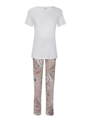 Foto van product Goldenbay Pyjama 'Dianthus' beige / ecru