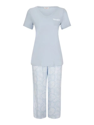 Foto van product Goldenbay Pyjama 'Glory' lichtblauw / offwhite