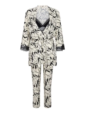 Foto van product Goldenbay Pyjama zwart / offwhite