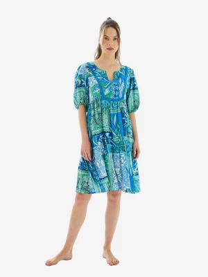 Foto van product Goldenbay Zomerjurk blauw / groen / wit