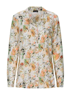 Foto van product Goldner Blouse beige / pastelgroen / perzik / zwart