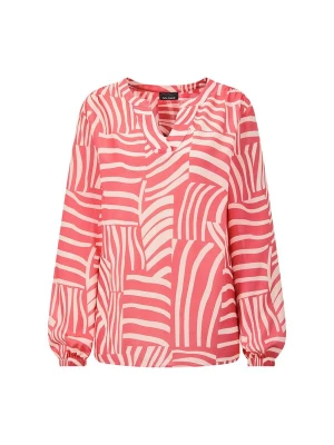 Foto van product Goldner Blouse koraal / wit