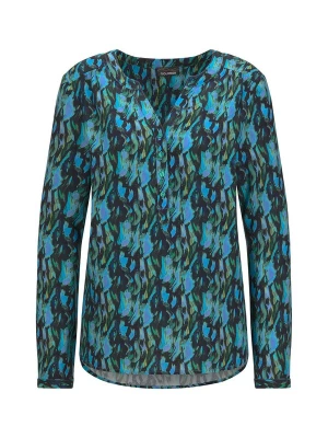 Foto van product Goldner Blouse petrol / zwart