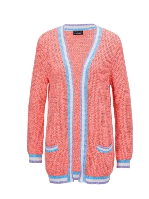 Foto van product Goldner Gebreid vest lichtblauw / lila / oranje / wit