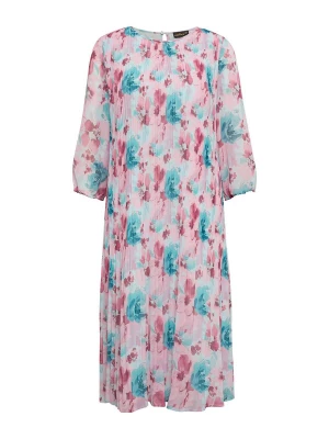 Foto van product Goldner Jurk blauw / lichtroze / donkerroze