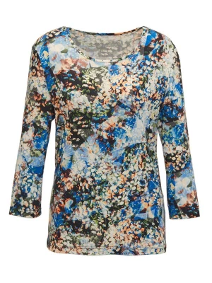 Foto van product Goldner Shirt blauw / oranje / zwart / wit