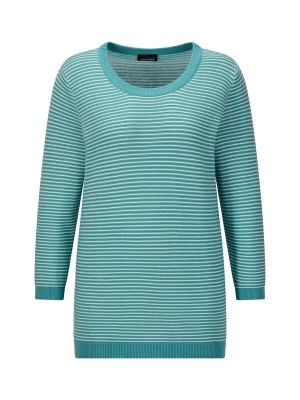 Foto van product Goldner Trui turquoise / wit