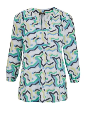 Foto van product Goldner Tuniek blauw / groen / zwart / wit
