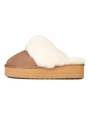 Foto van product Gooce Huisschoenen 'Emeline' brokaat / wit