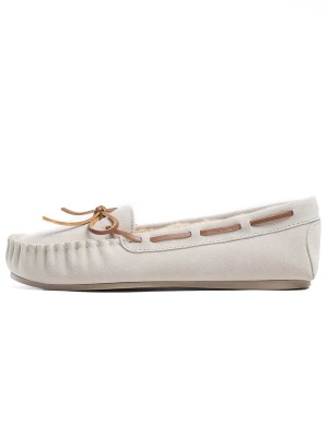 Foto van product Gooce Mocassins 'Cordova' bruin / zilvergrijs