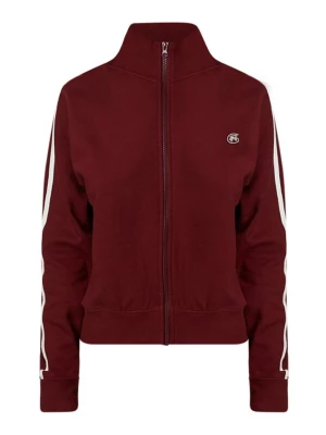 Foto van product Good For Nothing Sweatvest donkerrood / wit