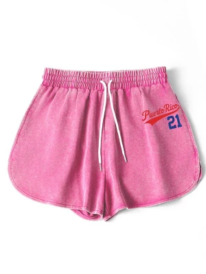 Foto van product GORHEY Broek 'Lounge Beach Vacation' pink