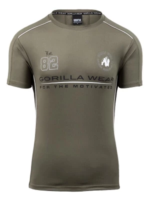 Foto van product Gorilla Wear Functioneel shirt 'Broxton' lichtbruin / zwart / wit