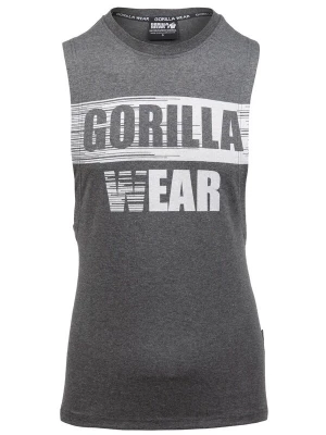 Foto van product Gorilla Wear Functioneel shirt 'Lopez' donkergrijs / wit