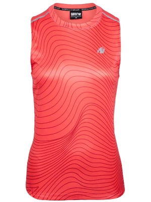 Foto van product Gorilla Wear Functioneel shirt 'Mokena' grijs / rood / watermeloen rood