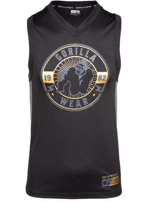 Foto van product Gorilla Wear Shirt 'Orlando' goud / basaltgrijs / zwart