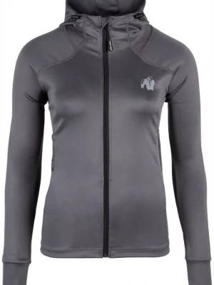 Foto van product Gorilla Wear Sportjas 'Halsey' stone grey / donkergrijs