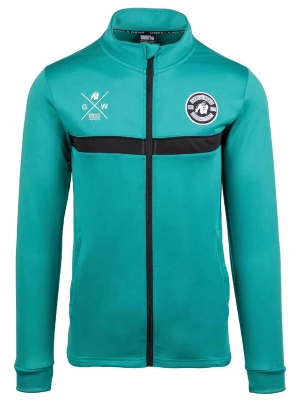 Foto van product Gorilla Wear Sportjas 'Vernon' turquoise / zwart / wit