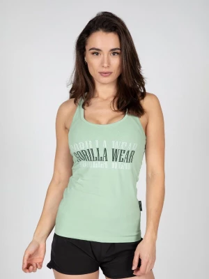 Foto van product Gorilla Wear Top 'Verona' mintgroen / zwart / wit