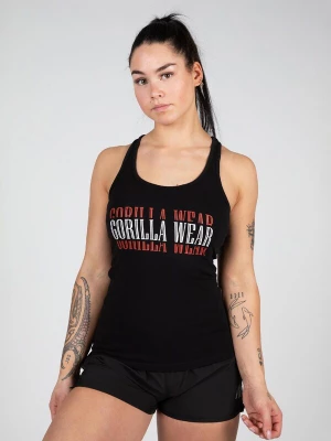 Foto van product Gorilla Wear Top 'Verona' rood / zwart / wit