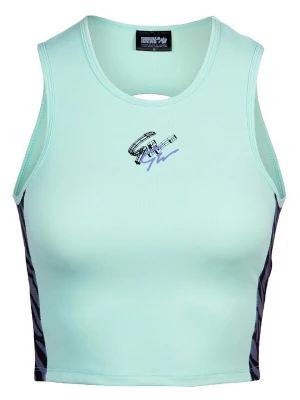 Foto van product Gorilla Wear Top 'Zion' grijs / mintgroen / lila