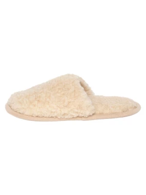 Foto van product Gottstein Huisschoenen 'Curly Wool' beige