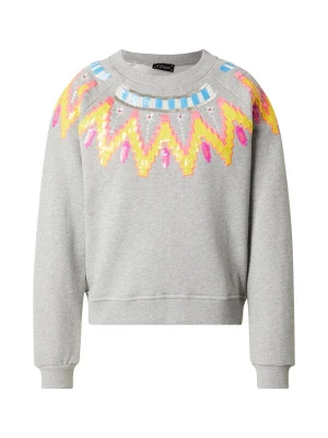 Foto van product Grace Sweatshirt lichtblauw / geel / grijs gemêleerd / lichtroze
