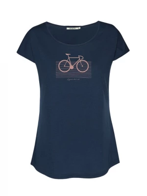 Foto van product GREENBOMB Shirt 'Bike Streak' navy / rosa