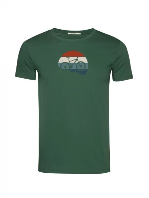 Foto van product GREENBOMB Shirt 'Bike Winter' blauw / groen / rood