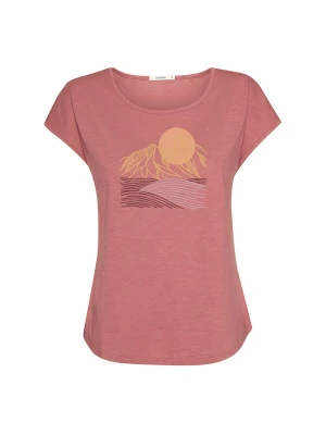 Foto van product GREENBOMB Shirt 'Cool Mountain Scenery' oudroze