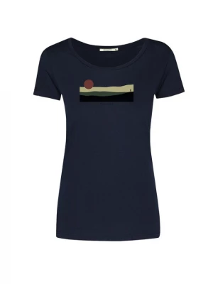 Foto van product GREENBOMB Shirt 'Nature Pathway' blauw / gemengde kleuren