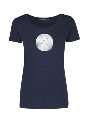 Foto van product GREENBOMB Shirt 'Nature Penguin Hike' navy / grijs