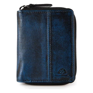 Foto van product GREENBURRY Portemonnee 'Destressed' blauw