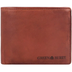 Foto van product GREENBURRY Portemonnee 'Vintage Washed' bruin