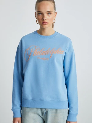 Foto van product Grimelange Sweatshirt blauw / oranje