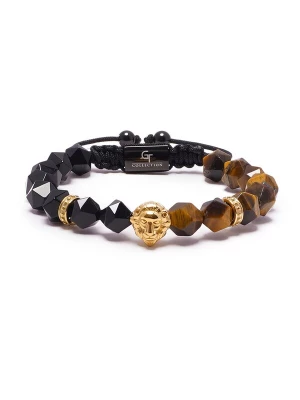 Foto van product GT Collection Armband 'Wild Cat' bruin / zwart