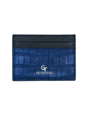 Foto van product GT Collection Etui 'CROC ELITE' blauw