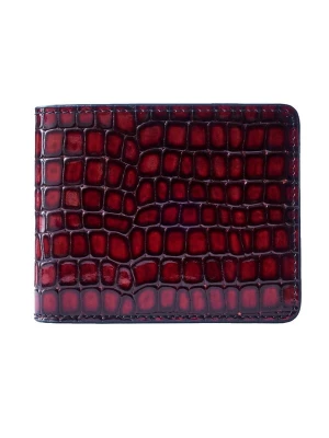 Foto van product GT Collection Portemonnee 'Croc Prestige' rood