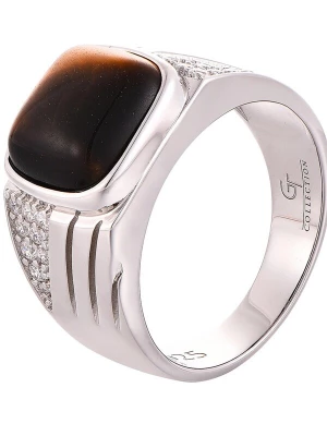 Foto van product GT Collection Ring 'Tiger Eye' bruin