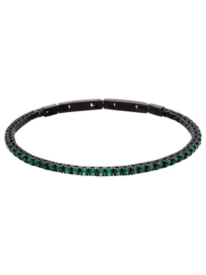 Foto van product GUESS Armband 'Klassisch Chic' groen / zwart