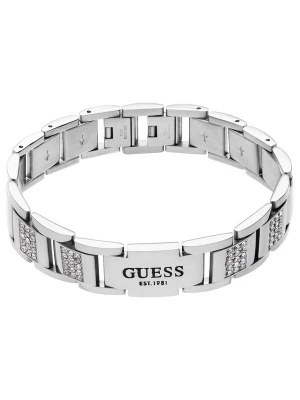 Foto van product GUESS Armband zwart / zilver / transparant