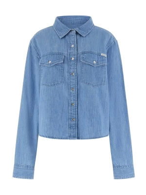 Foto van product GUESS Blouse blauw denim